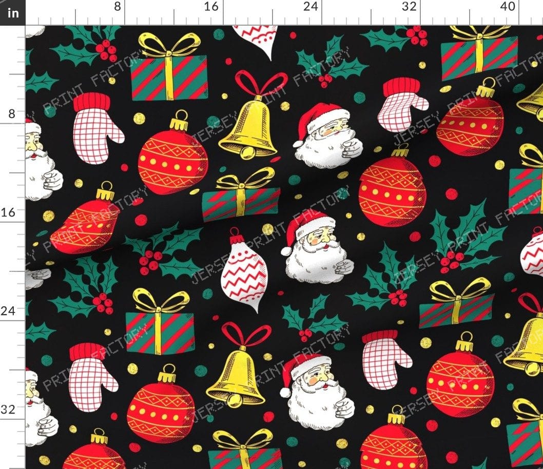 Vintage Christmas Patchwork — Plaid
