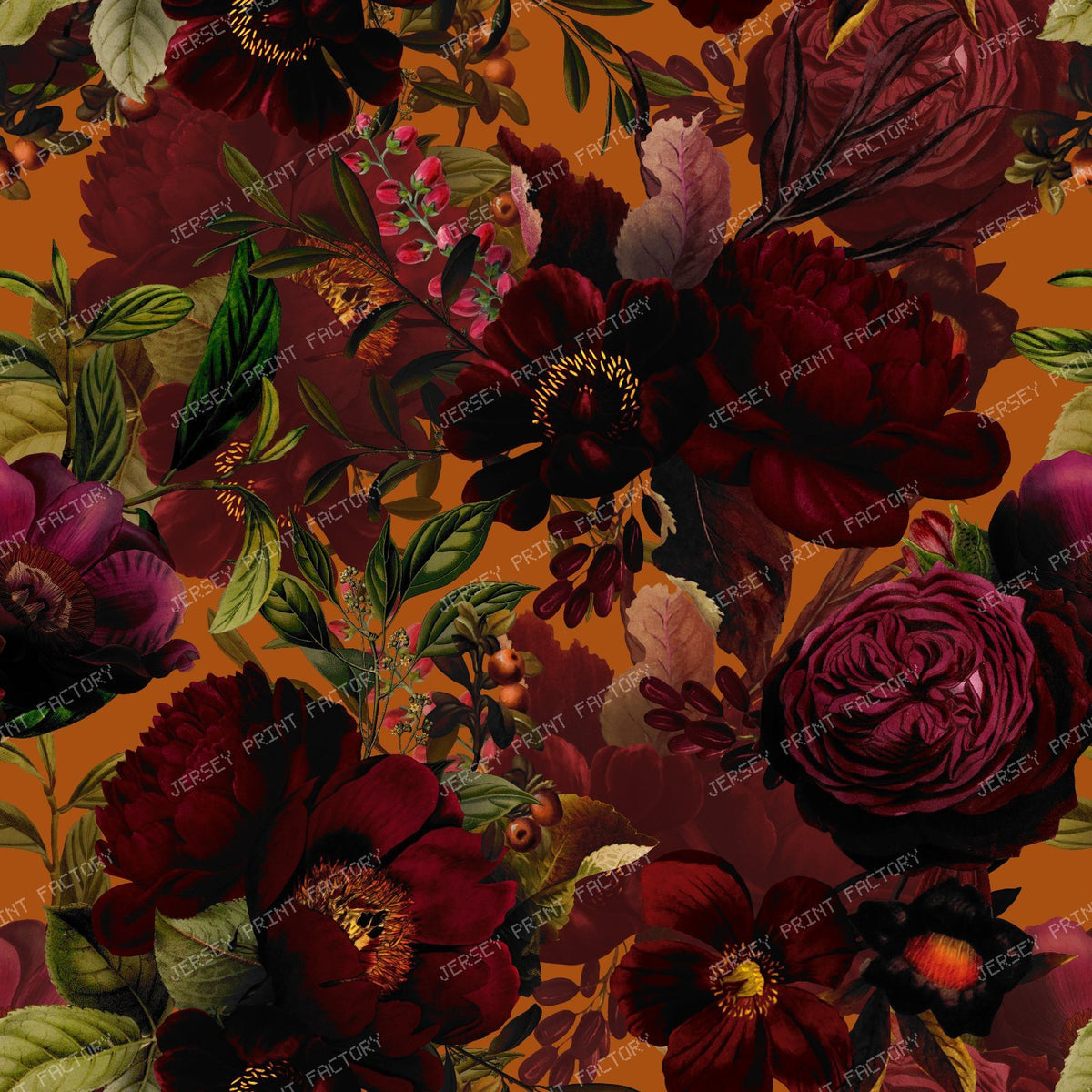 A Grandmillennial Garden with Refined Vintage Elegance and Timeless Romance - Orange