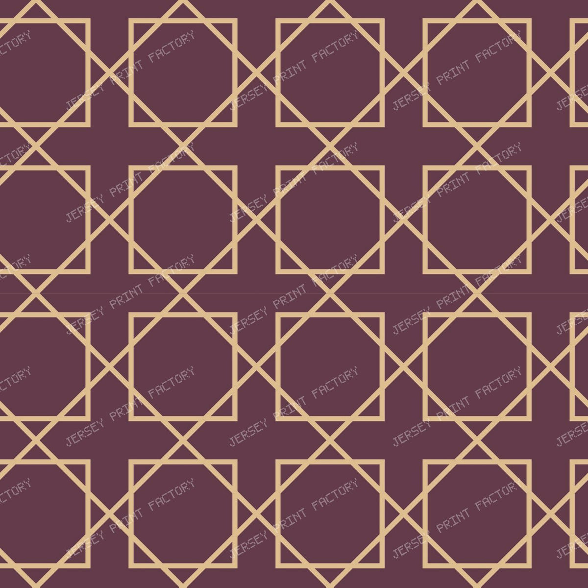 Cairo Star Gold On Plum