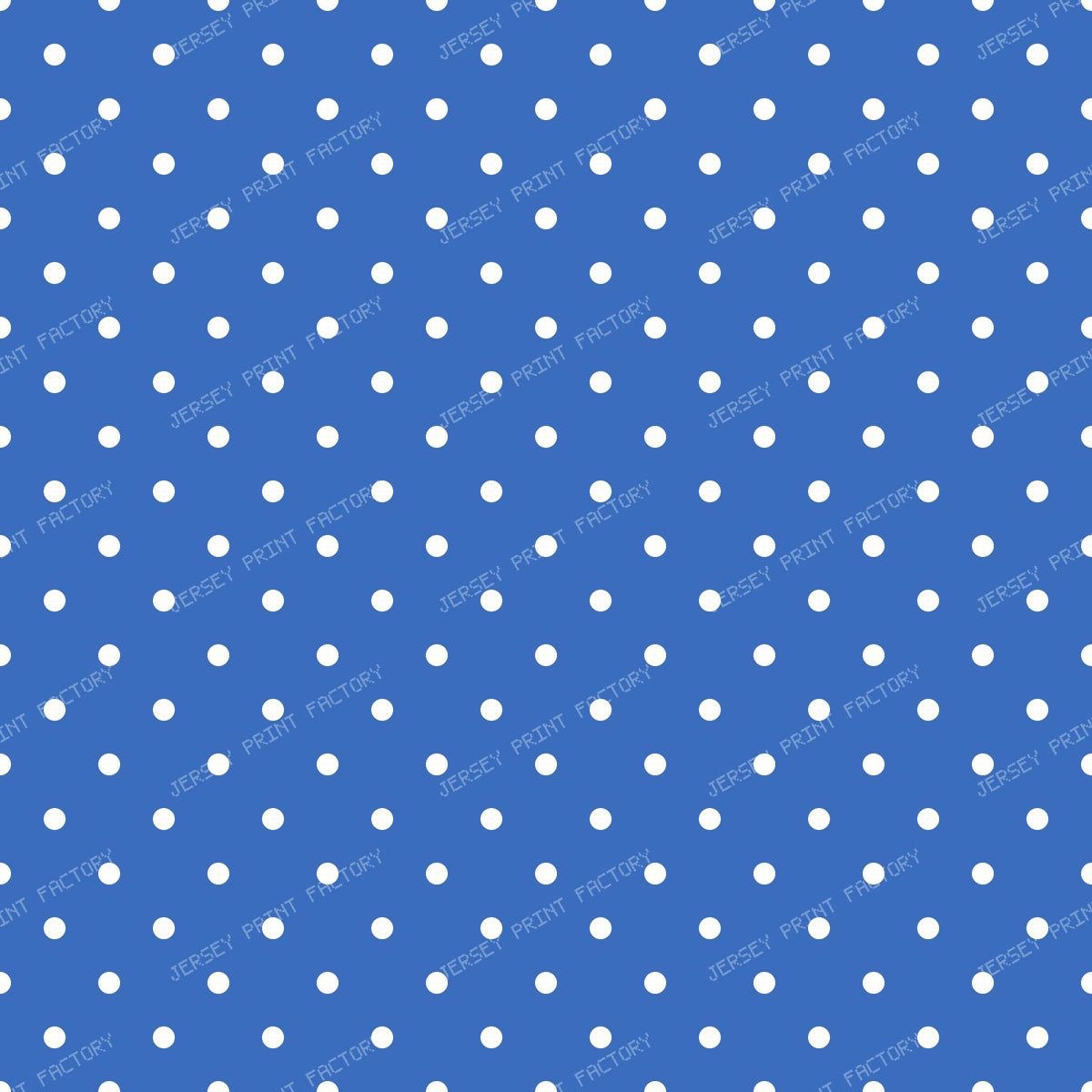 Polka Dots, Polka Dot Pattern, Black and White — Blue 3