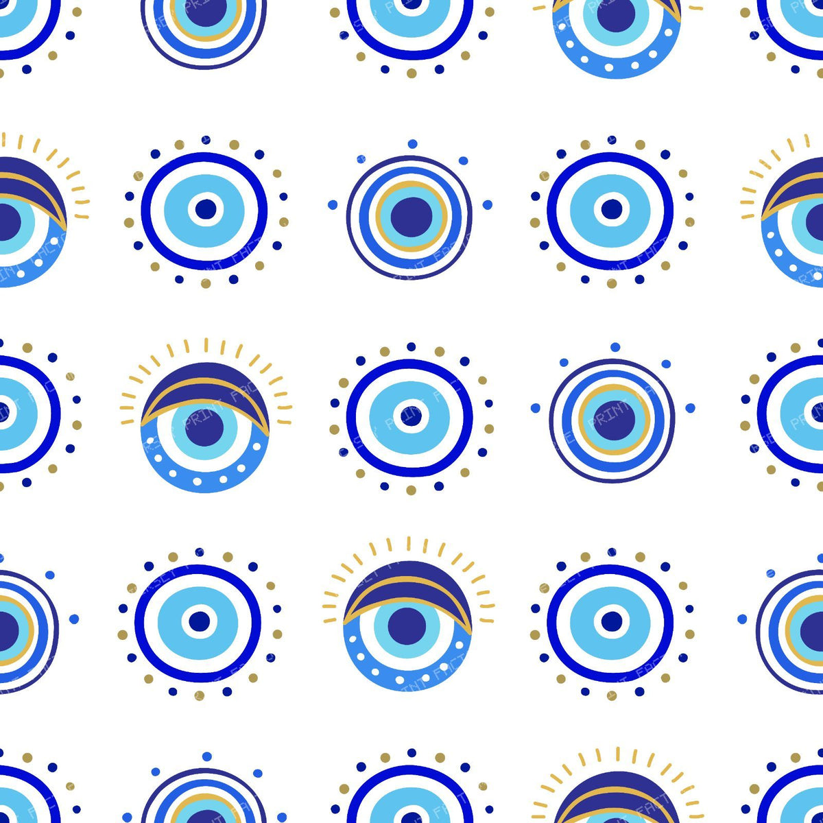 Evil Eye Pattern, Turkish Eye, Nazar, Mati, Mataki, Hamsa