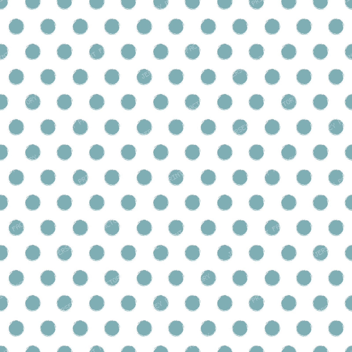 Distressed Polka Dots, Blue Polka Dots, Doodle, Sketch — Blue 2