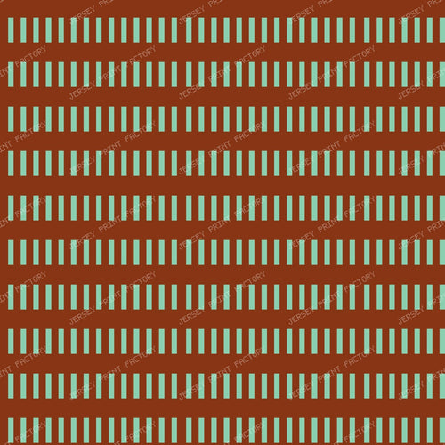Brown And Green Small Stripes