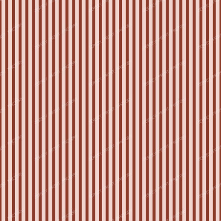 Coastal Breeze Fine Ticking Stripes Taupe — Burnt Rust