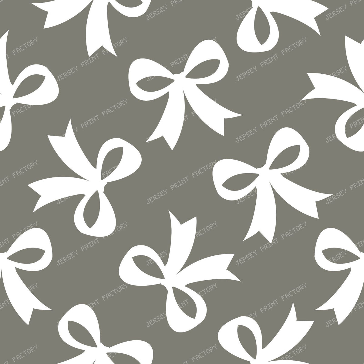 Bow Pattern, Coquette Bow, Ribbon, Cute Bow, White Bow, Black — Gray 2