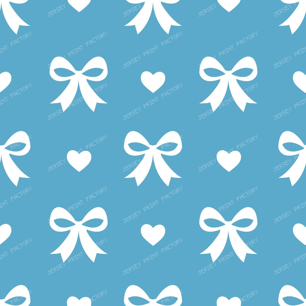 Bow Pattern, Coquette Bow, Ribbon, Cute Bow, White Bow, Hearts, Black — Blue 2