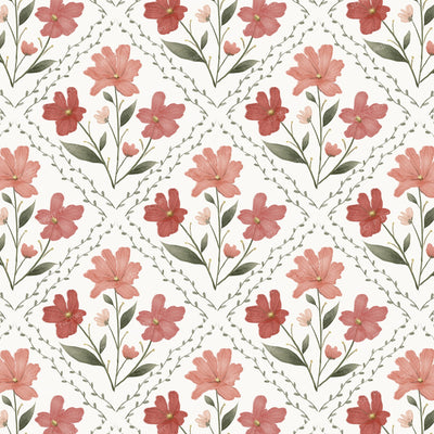 Whimsy cottage Pink florals