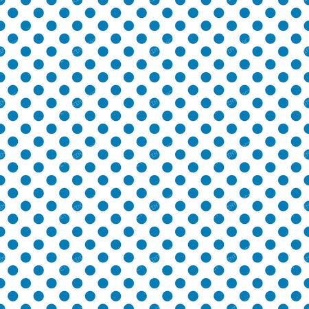 Blue Polka Dots, Polka Dot Pattern, Dots, Dotted — Blue 2