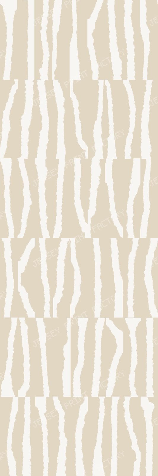 Cool Mist Blue Irregular Stripes- Organic Modern — Warm Taupe Irregular Stripes