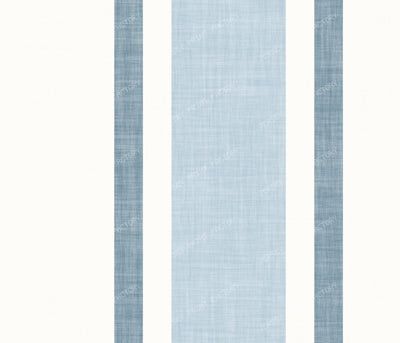 shades of Blue linen textured stripes