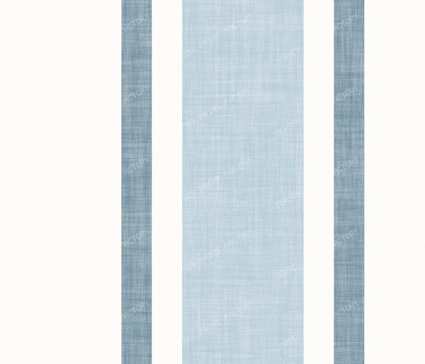 shades of Blue linen textured stripes