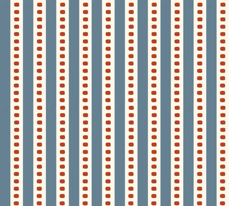 Vintage Dotted Stripe