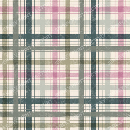 Dusty Pink And Sage Green Plaid