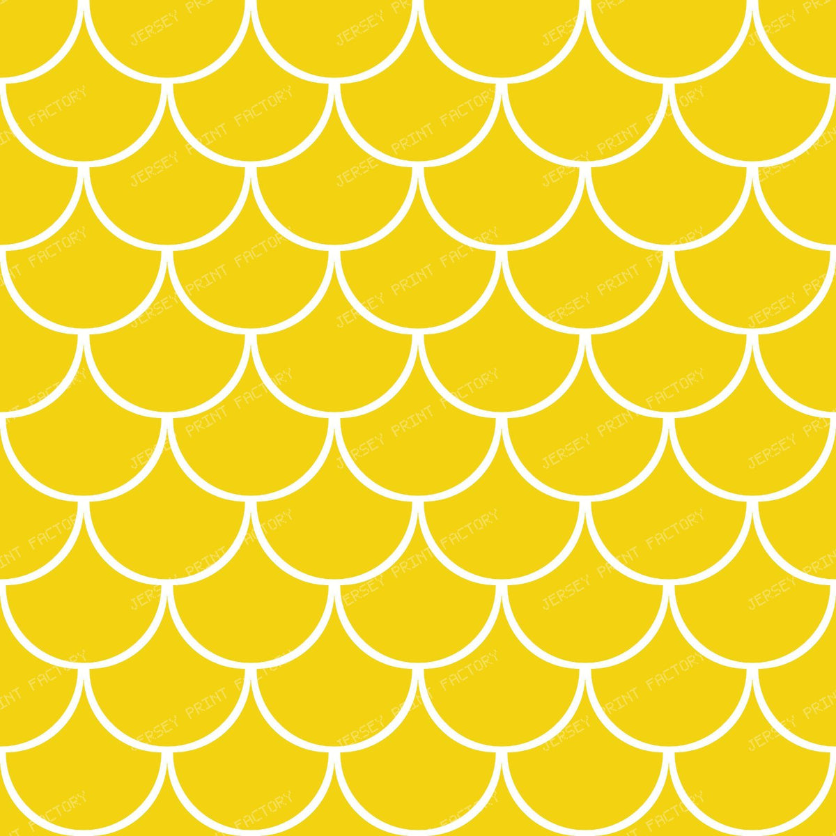 Blue Mermaid Scales, Fish Scales, Dragon Scales, Arch Pattern — Yellow