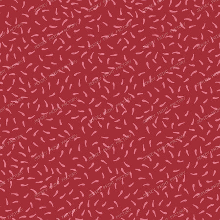 Rose red on Claret.