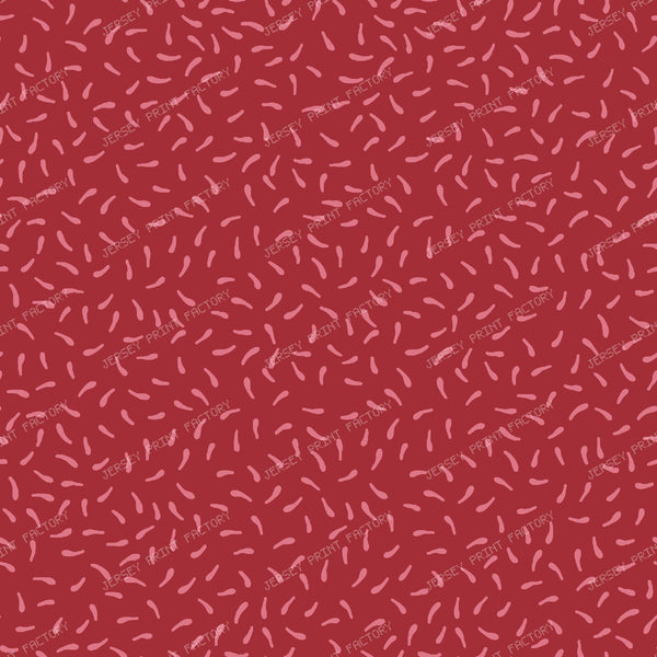 Rose red on Claret.