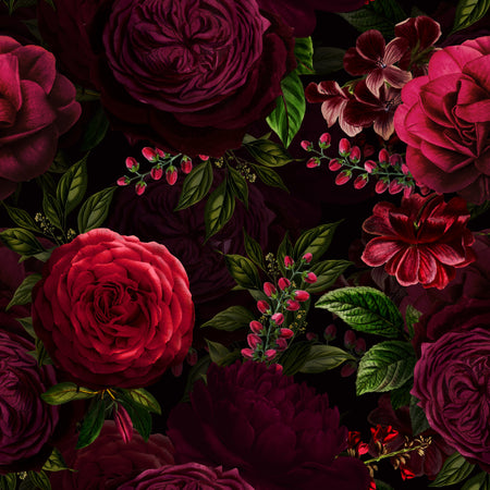 Grandmillennial Peonies Gothic Dramatic Heritage timeless Elegance Blooms