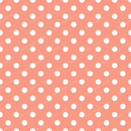 Blue Polka Dots, Polka Dot Pattern, Dots, Dotted — Orange