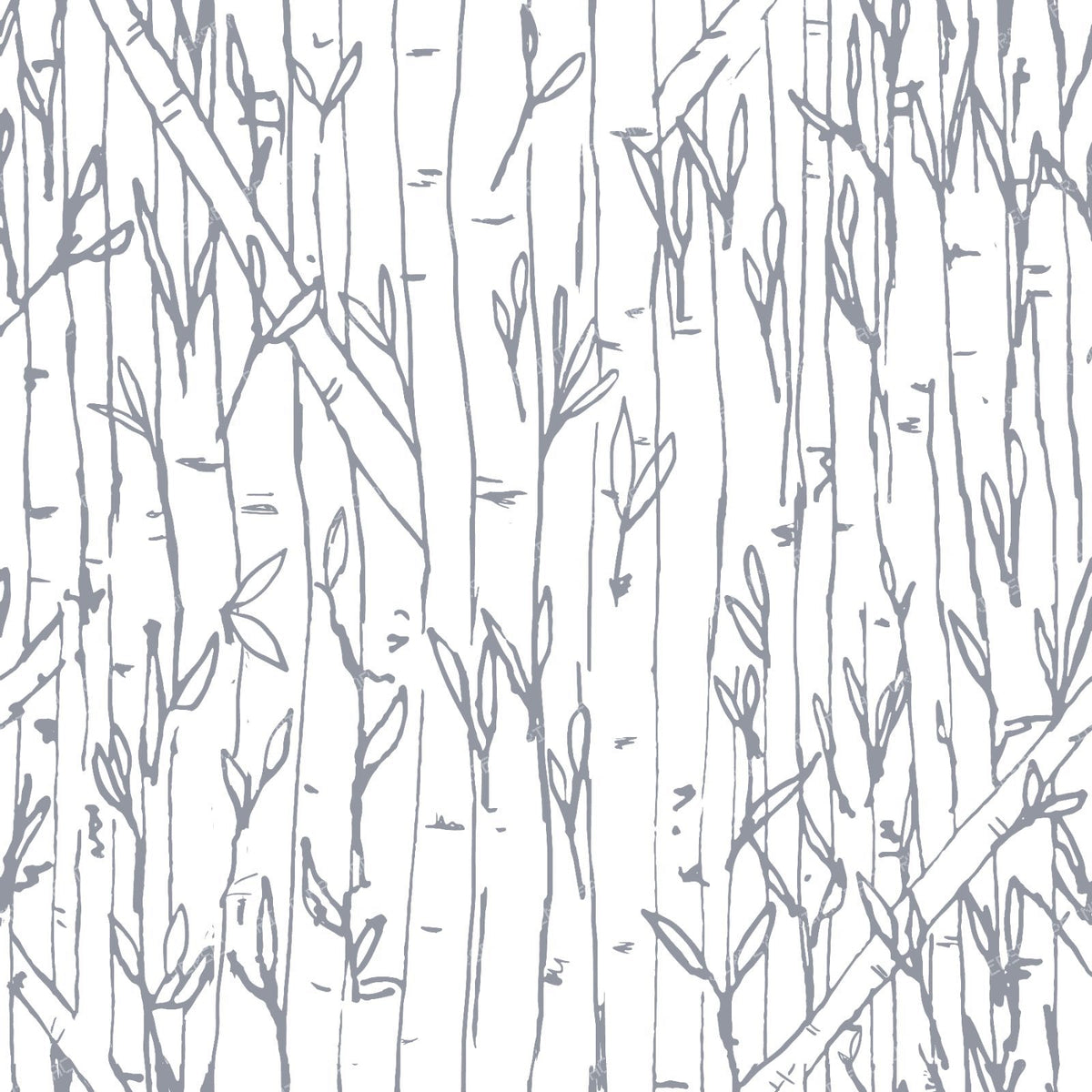 Bamboo Forest in Grey