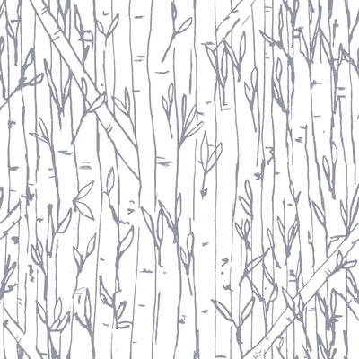 Bamboo Forest in Grey