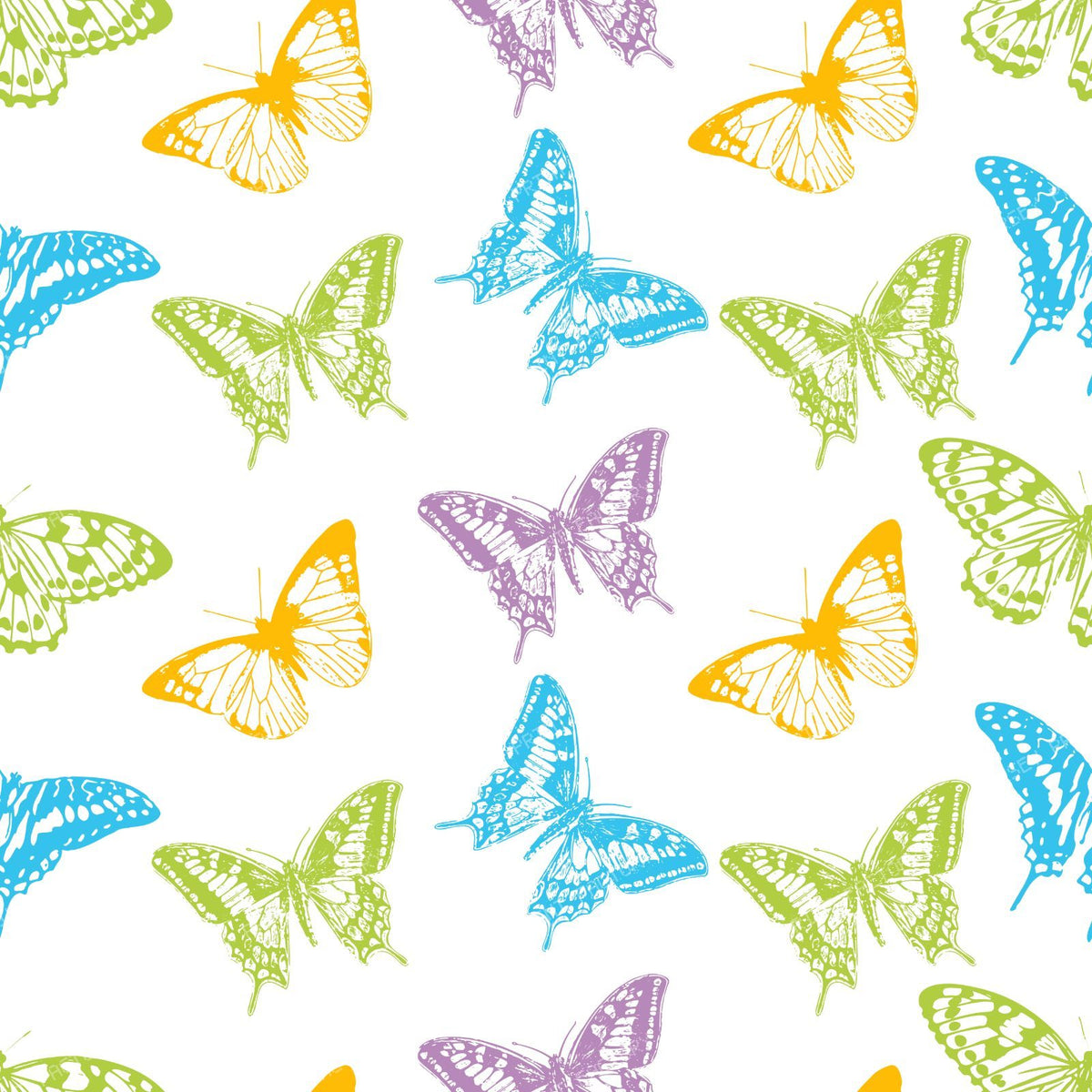 Colorful Butterflies, Butterfly Pattern, Pattern Of Butterflies