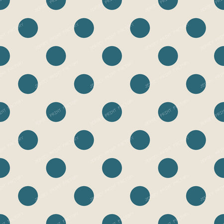Neutral Minimalist Polka Dots Cherry Red Crisp White — Oatmeal & Teal Blue