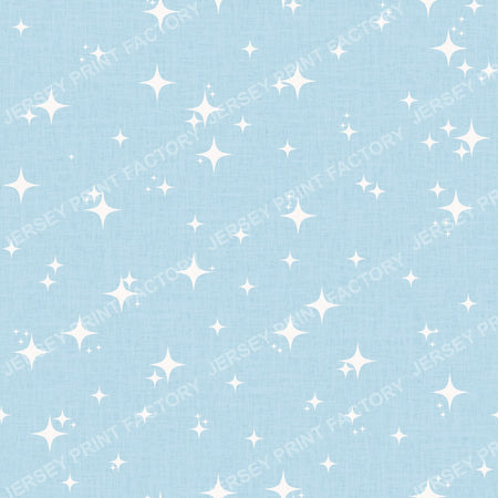 Tiny tossed boho stars ditsy print
