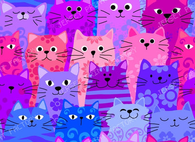 116 Fun Cat Crowd