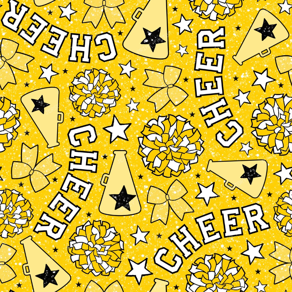 Cheer Cheerleader Yellow