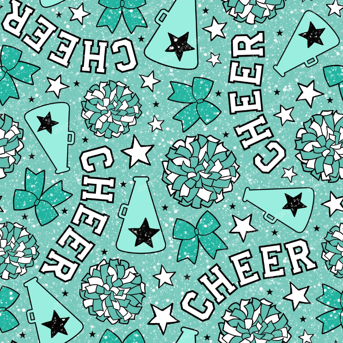 Cheer Cheerleader Turquoise