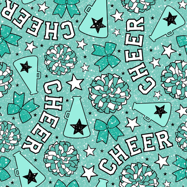 Cheer Cheerleader Turquoise
