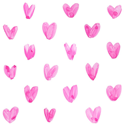 Hearts watercolor