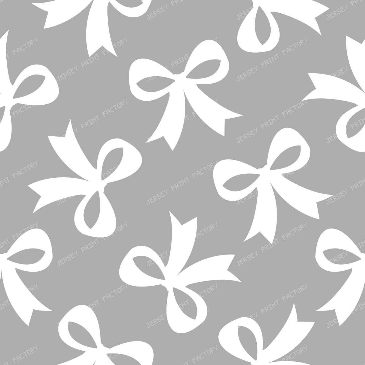 Bow Pattern, Coquette Bow, Ribbon, Cute Bow, White Bow, Black — Gray 1