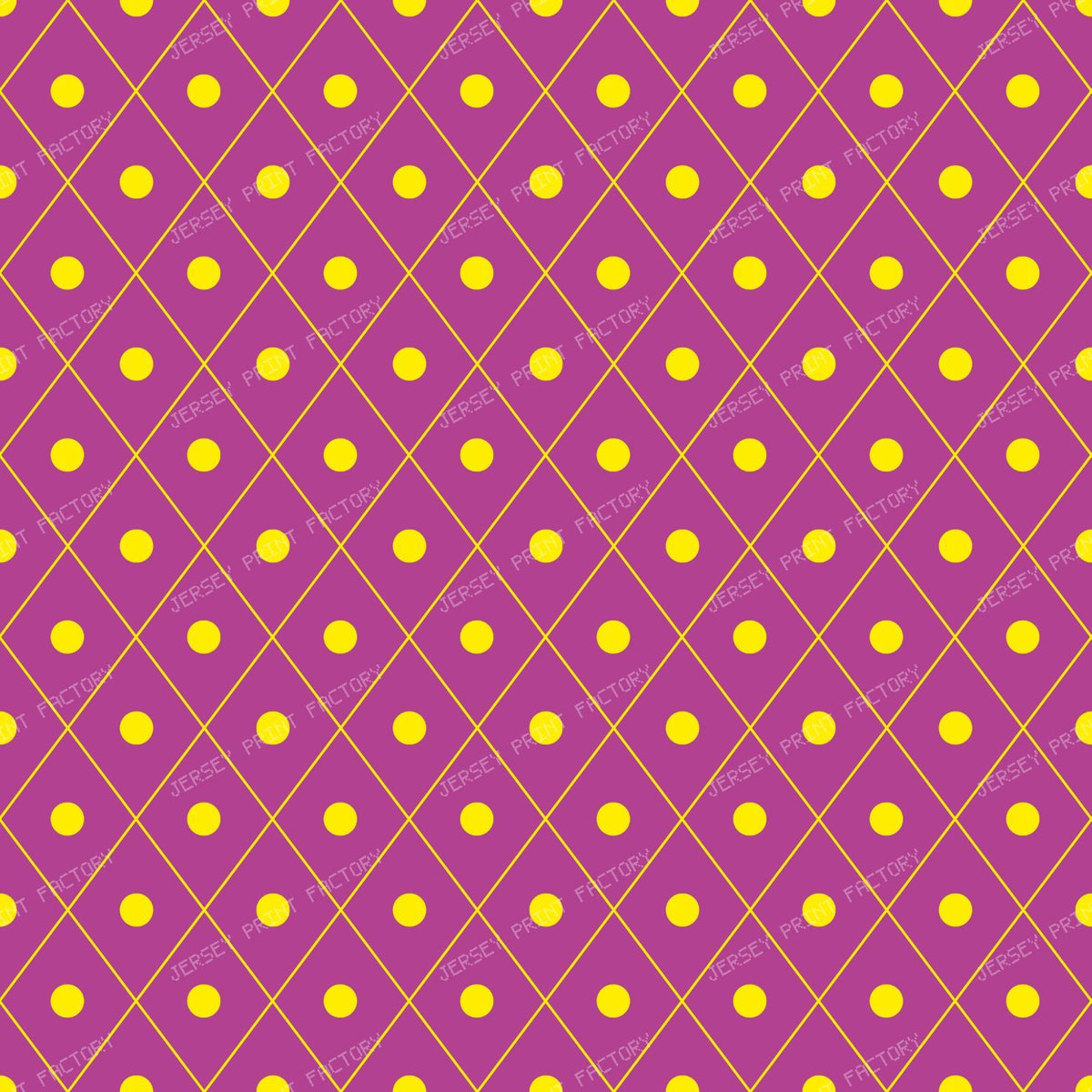 Blue Diamond Pattern, Argyle, Polka Dots, Geometric Pattern — Purple 2