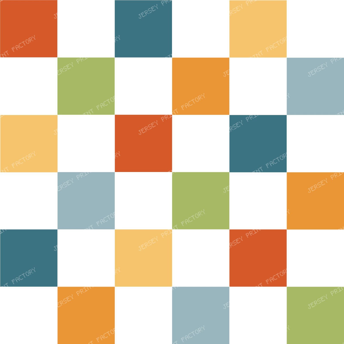 Friendly Halloween Checkerboard