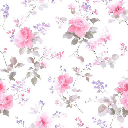 Soft Floral Garden Rose