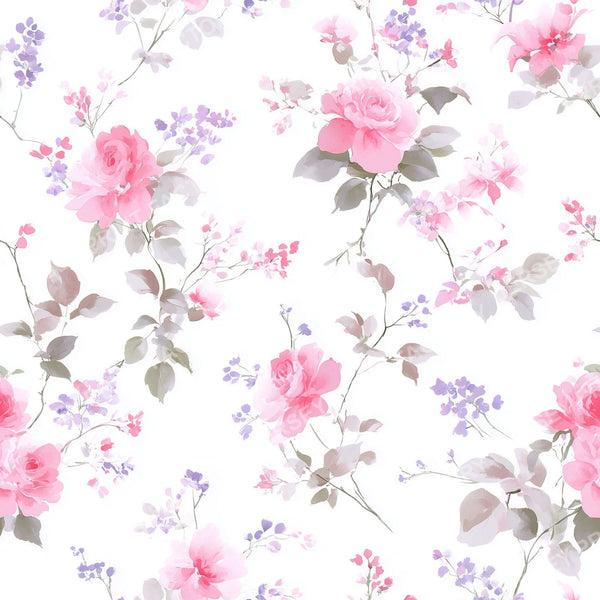 Soft Floral Garden Rose