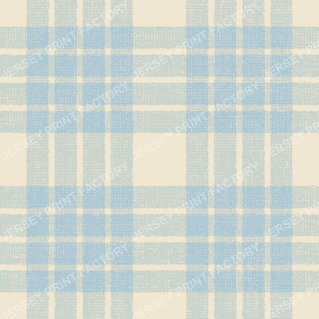 Plaid Pastel Vintage Pattern. Soft Retro Checkered Design. Blue