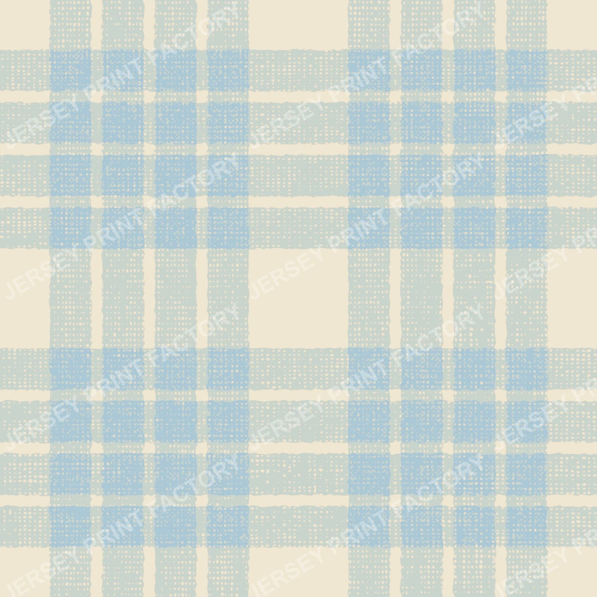 Plaid Pastel Vintage Pattern. Soft Retro Checkered Design. Blue