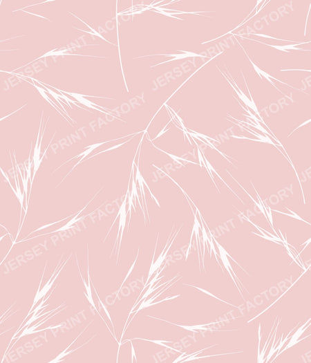 Sway - Soft Neutral Grass Pattern for Calm Modern Projects - Dusty Rose