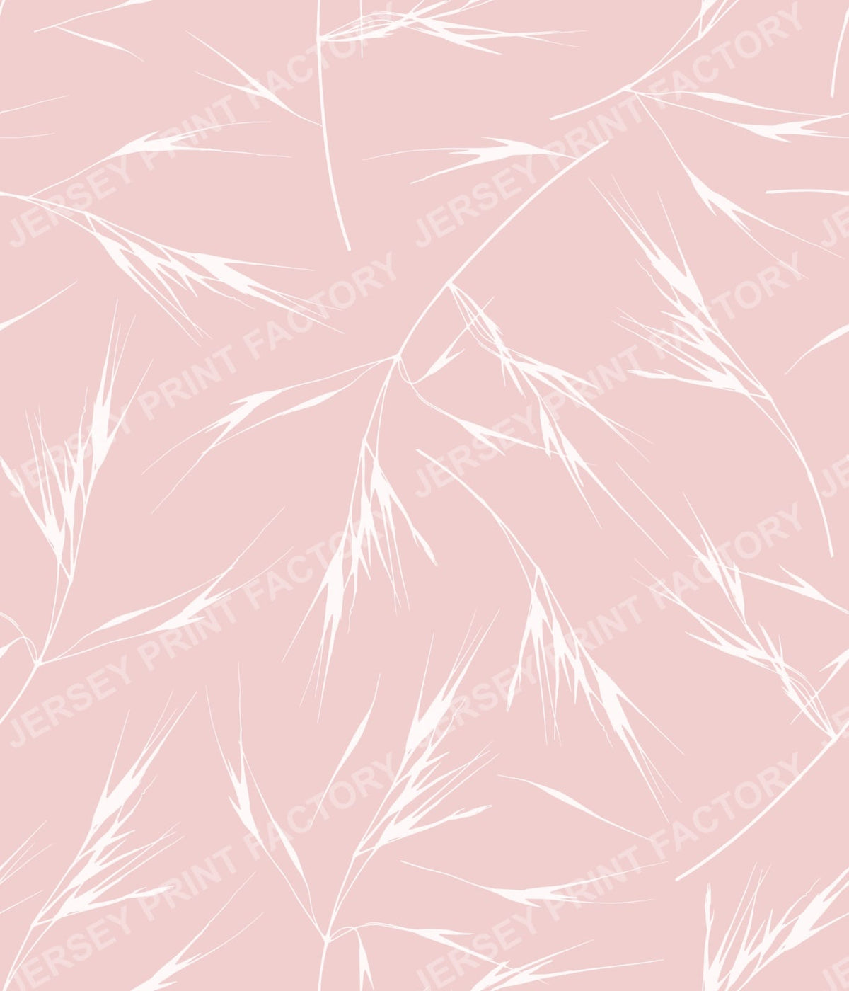 Sway - Soft Neutral Grass Pattern for Calm Modern Spaces - Dusty Rose