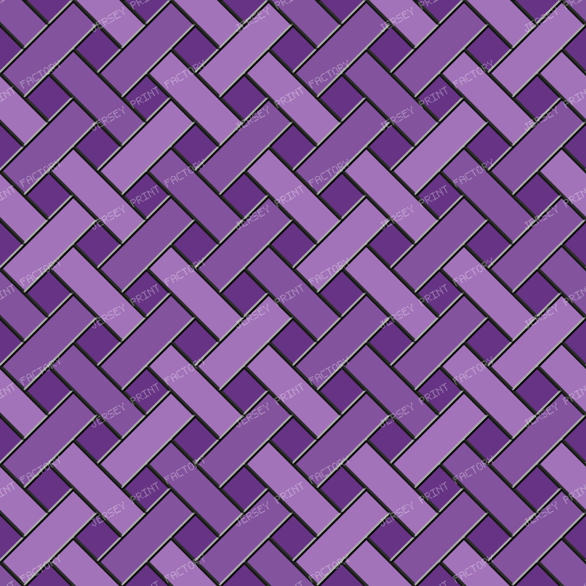 Pewter Stained Glass Weave — Light Purple