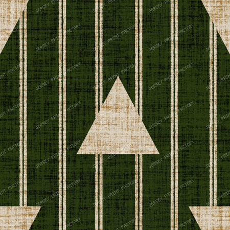 Christmas Arrow Stripe Beige Linen Texture