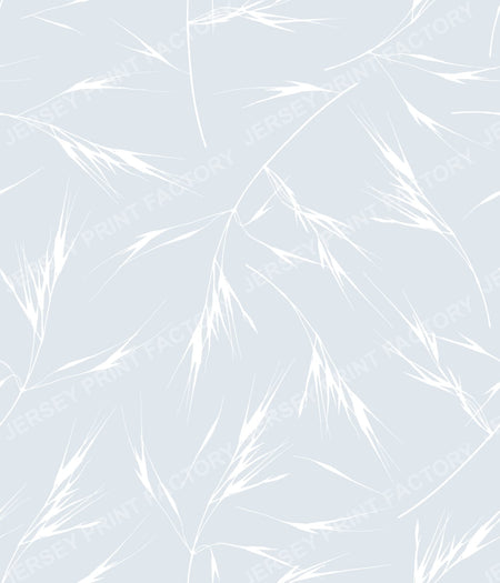 Sway - Soft Neutral Grass Pattern for Calm Modern Projects - Mist