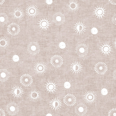 boho solar off-white on taupe