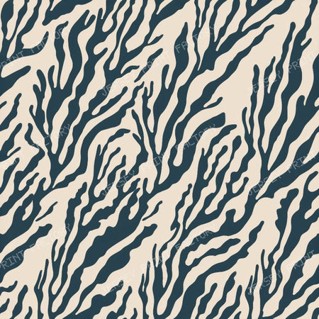 Coral Reef Abstract Print Coastal