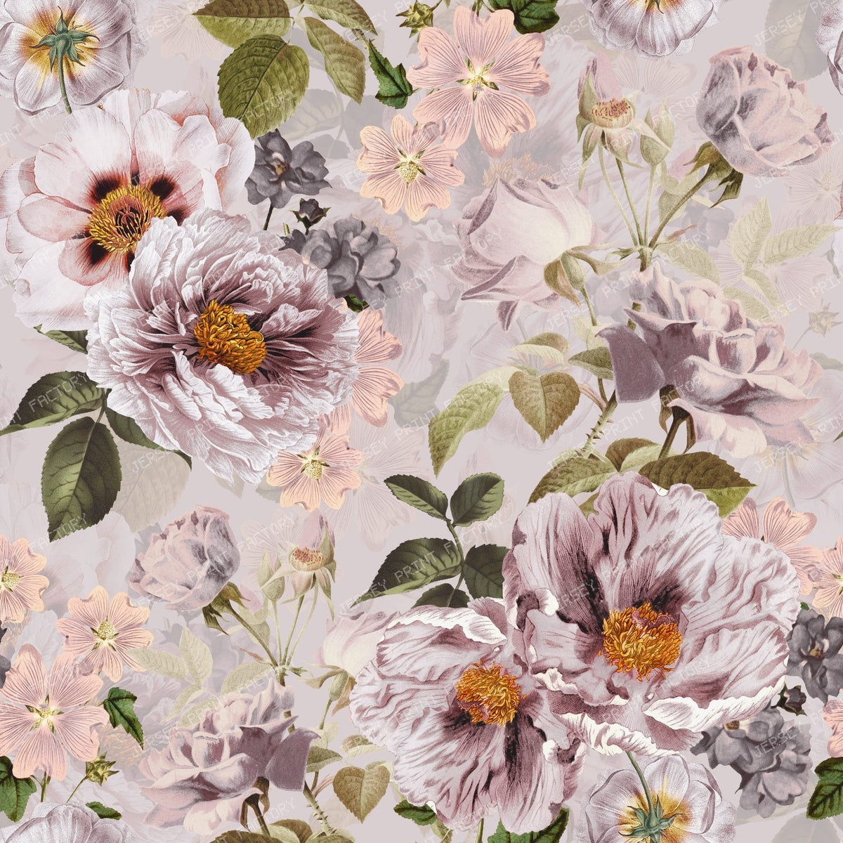 A Romantic Grandmillennial Garden with Vintage Grace and Delicate Beauty - Light Purple