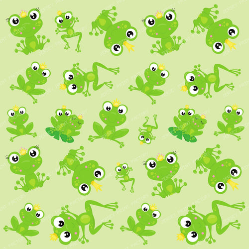 Frog Pattern, Cute Frogs, Green Frogs, Frog Prince