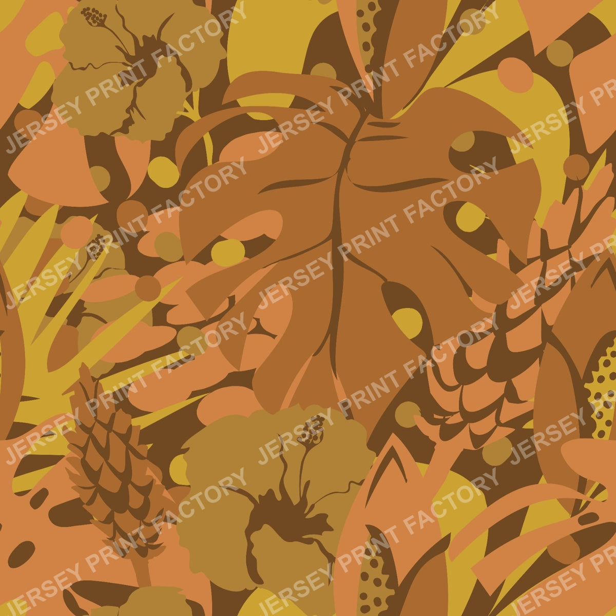 Maui at Midnight in Boho Goldenrod