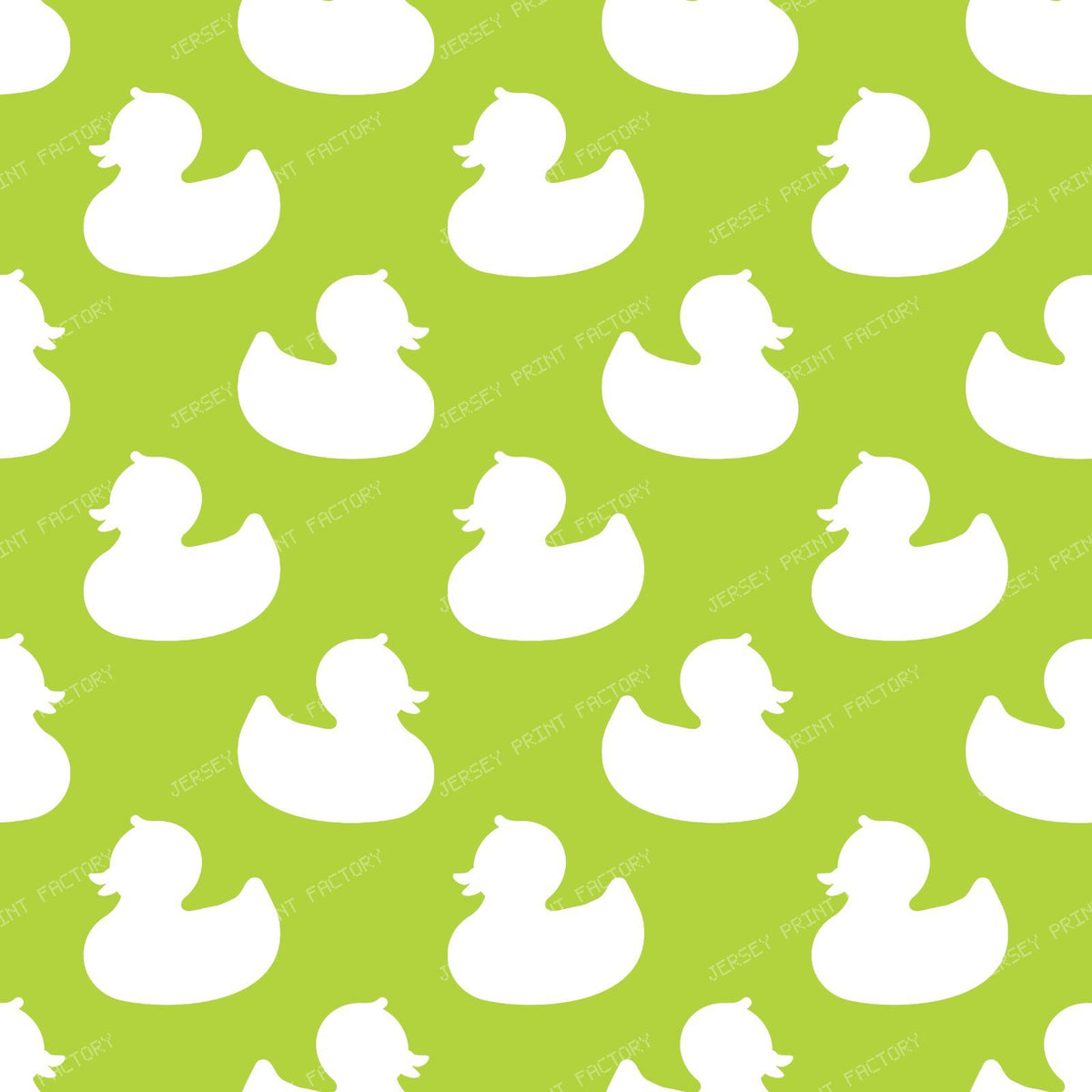 Pattern Of Ducks, Cute Ducks, Duck Silhouette, Duckling, Black — Green 2